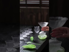 Τσαγιέρα με γυαλί